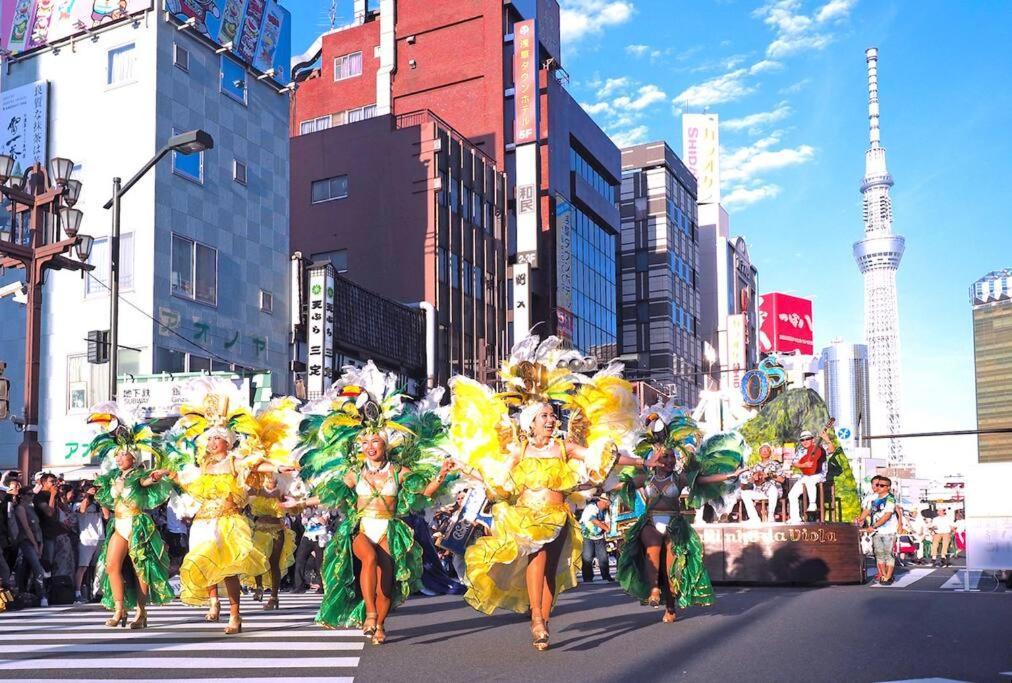 東京都203 Oshiage Sta 3Mins Walk! Wi-Fi Elevator 4Pax公寓 外观 照片